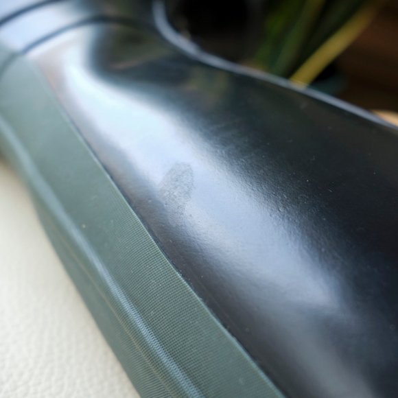 HUNTER Watling Black Lace-Up Rain Boots 6 - Picture 7 of 15